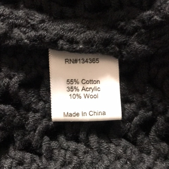 Sigrid Olsen Studio Black Open Knit Sweater Size XS - Picture 9 of 10